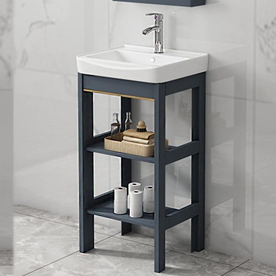 Washbasins - 洗面ボール シンク流し台 簡易洗面台セット洗面ボウル 陶器製 ガーデンキッチンシンク手洗い鉢手洗い器 洗面化粧台 洗面器手洗い鉢 洗面シンク 浴室洗面台用 屋