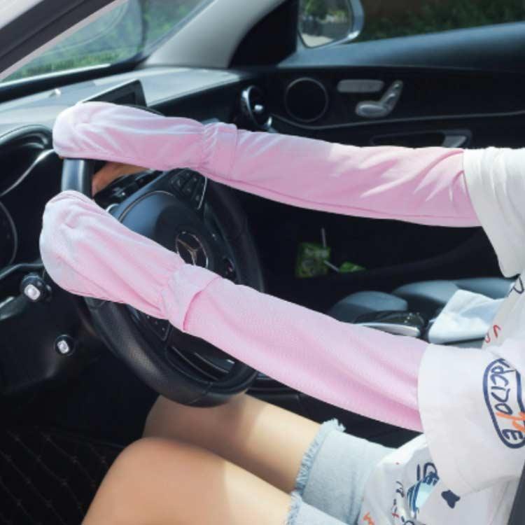 アームカバー 冷感 日焼け防止 夏 運転 自転車 UVカット レディース メンズ 手袋 ...