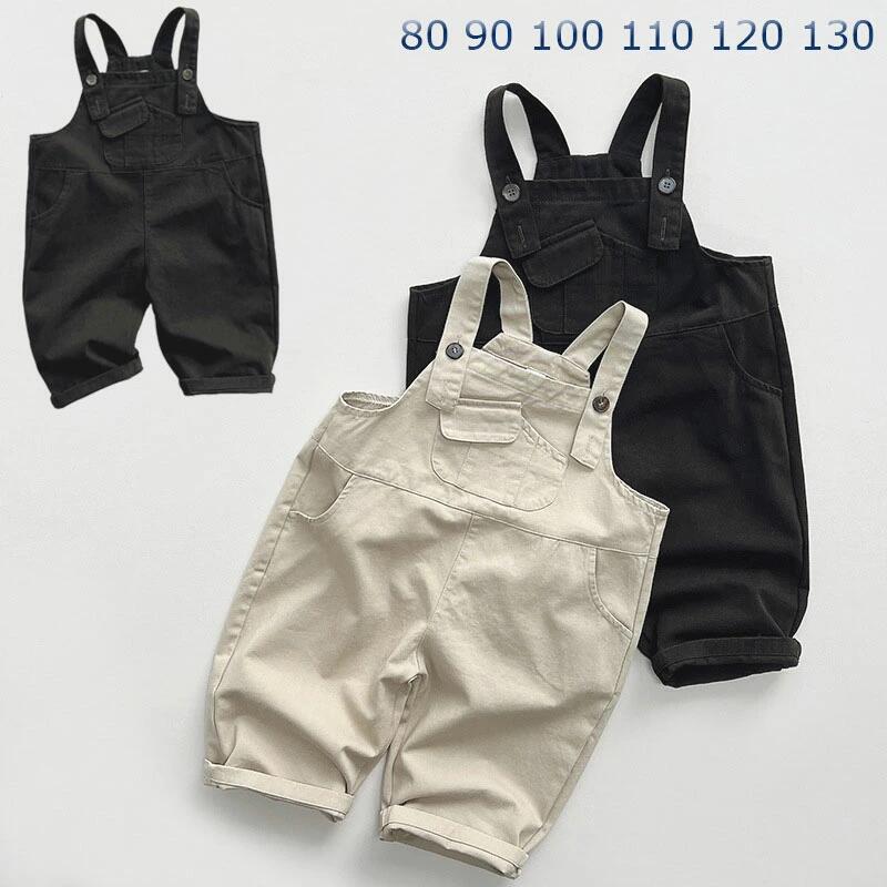Overalls - 子供服 男の子 サロペット ベビー サロペット キッズ パンツ 可愛い 春 秋 オーバーオール 男の子 通園 普段着 パンツ 可愛い カジュアル サロペット パンツ 80cm 90cm 100cm 110cm 120cm 130cm海外通販