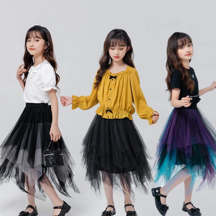 子供服 女の子 ロングスカート マキ