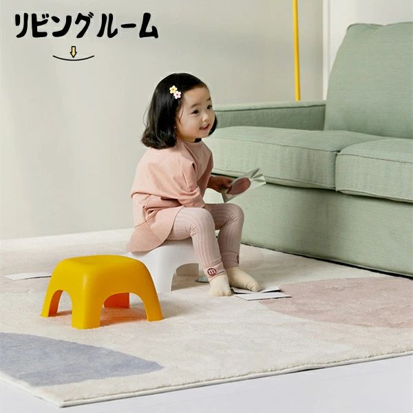 スツール 子供用 チェア 子供椅子 踏み台 インテリア 多機能 キッズチェア 軽い 子...