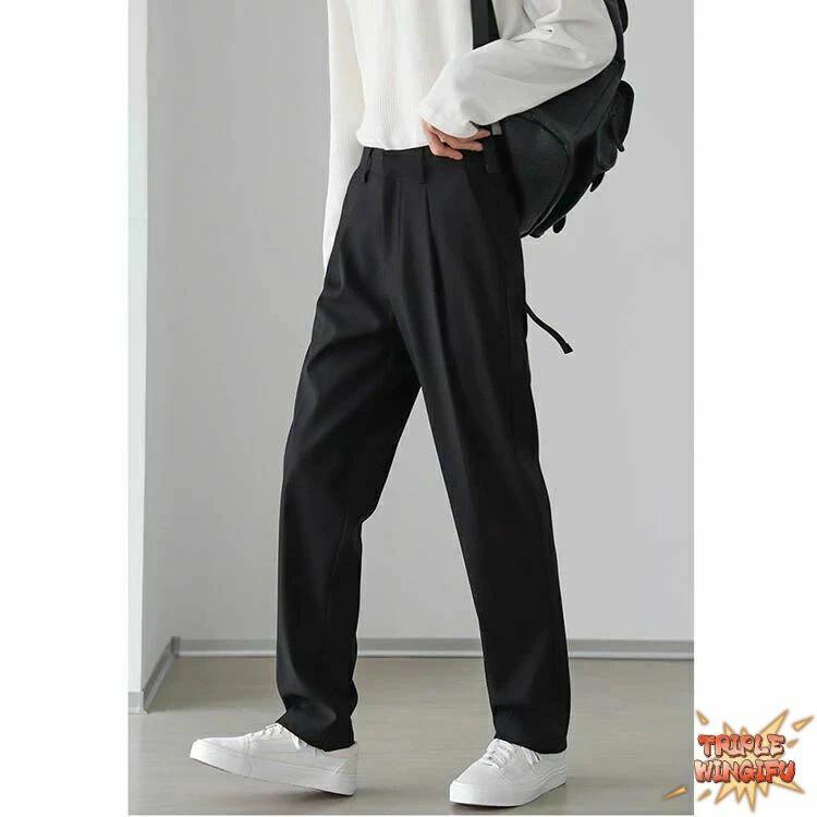 学生服 スラックス 夏ズボン ズボン 中学生 制服 春 男子 夏 高校生 黒 長ズボン ...