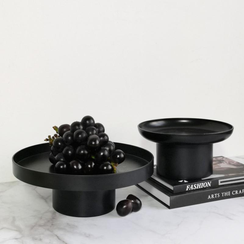 フルーツプレート 果物皿 盛り付け皿 スタンド 北欧風 台座付き コンポート お菓子 フルーツ 洋食器 食器 おしゃれ フルーツ皿 菓子皿 キッチン 小皿洋食器