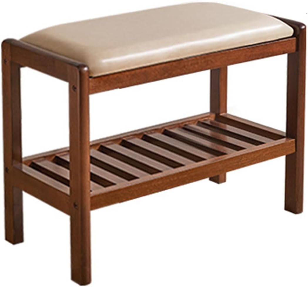 Slippers Racks - 玄関ベンチ 靴棚 木製 無垢材 長椅子 北欧 幅50/60/80/100cm 天然木 シューズラック 収納ベンチ 玄関椅子 玄関スツール シューズボックス 雑貨 家具 腰掛け 椅子 玄関 室内 廊下