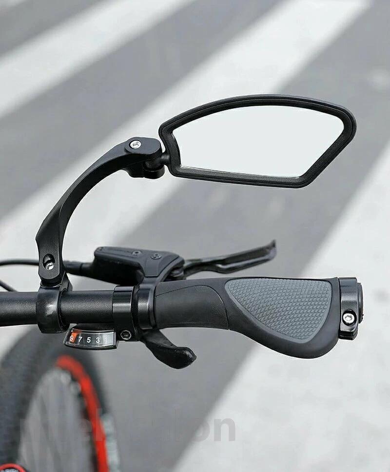 自転車用ミラー サイクルミラー サイクリングミラー 調節可能 シンプル 自転車 ク...