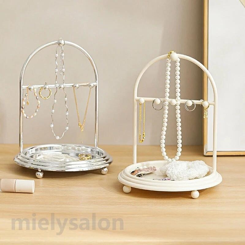 かわいい シンプル おしゃれ ピアス ネックレス アクセサリー収納 インテリア雑貨 ...