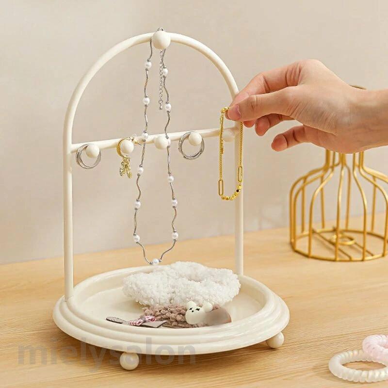 かわいい シンプル おしゃれ ピアス ネックレス アクセサリー収納 インテリア雑貨 ...