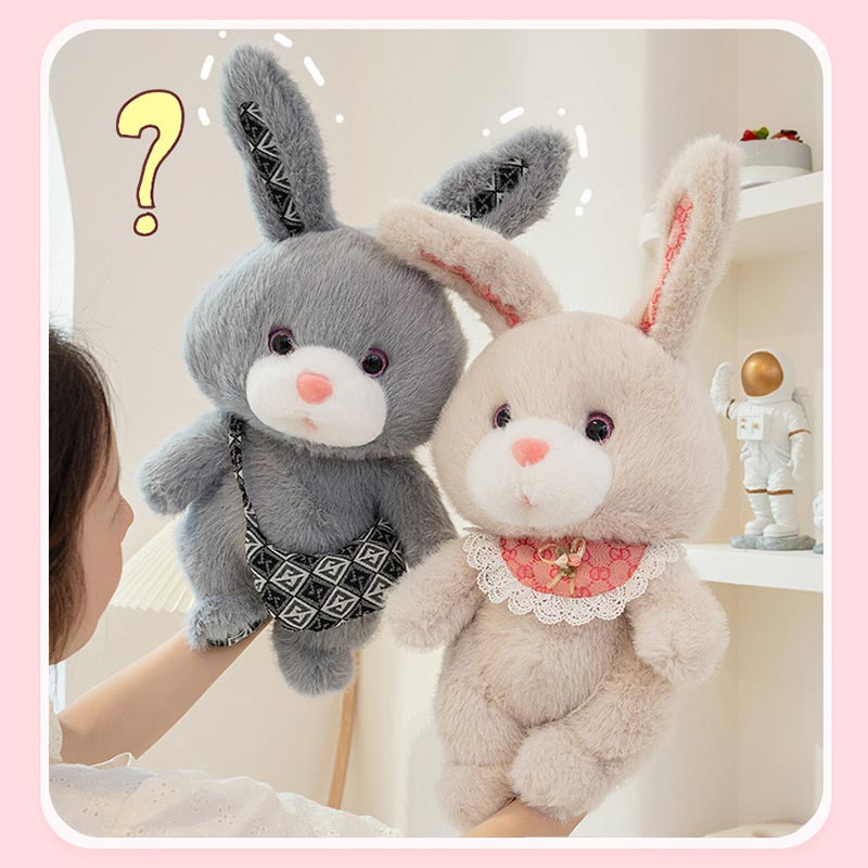 Grace Selectのぬいぐるみ ウサギ うさぎ 兎 ふわふわ かわいい ウサギのぬいぐるみ 抱き枕 キッズ おもちゃ 出産祝 子供 お誕生日 贈り物 プレゼント ギフト 25cm 35cm 45cm｜アングル2