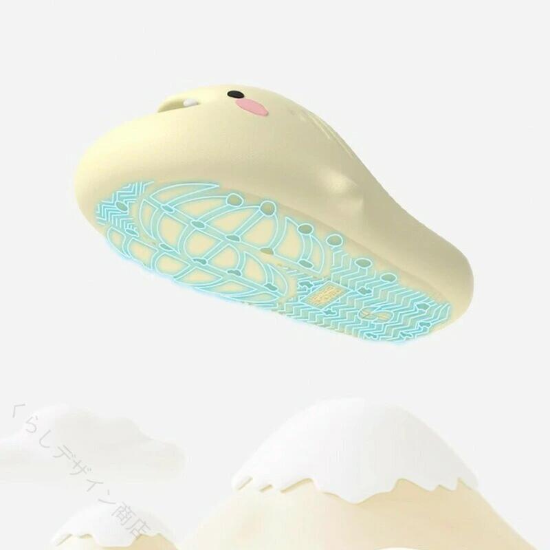 スリッパ 室内 夏用 可愛い サメ型 カップルスリッパ 部屋用 室内履き 洗える 厚底 メンズ レディース 軽量 ルームスリッパ ルームシューズ かわいい 来客用 おしゃれ ふわふわ 通気性 graceselect327-10046609 Grace Select パッケージ画像
