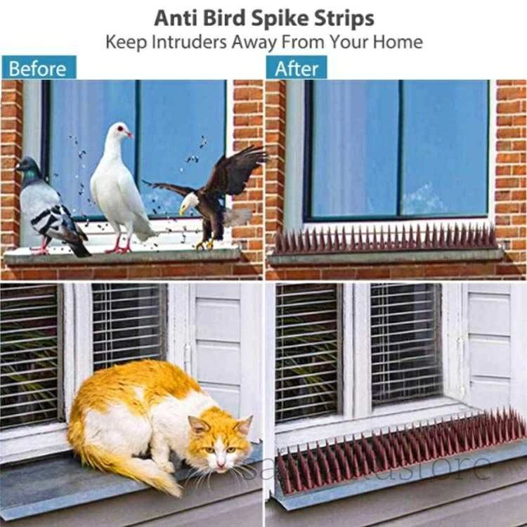 鳩よけスパイク 猫よけスパイク 鳥よけ針 防鳥スパイク 屋外用害鳥対策器具 鳥除け...