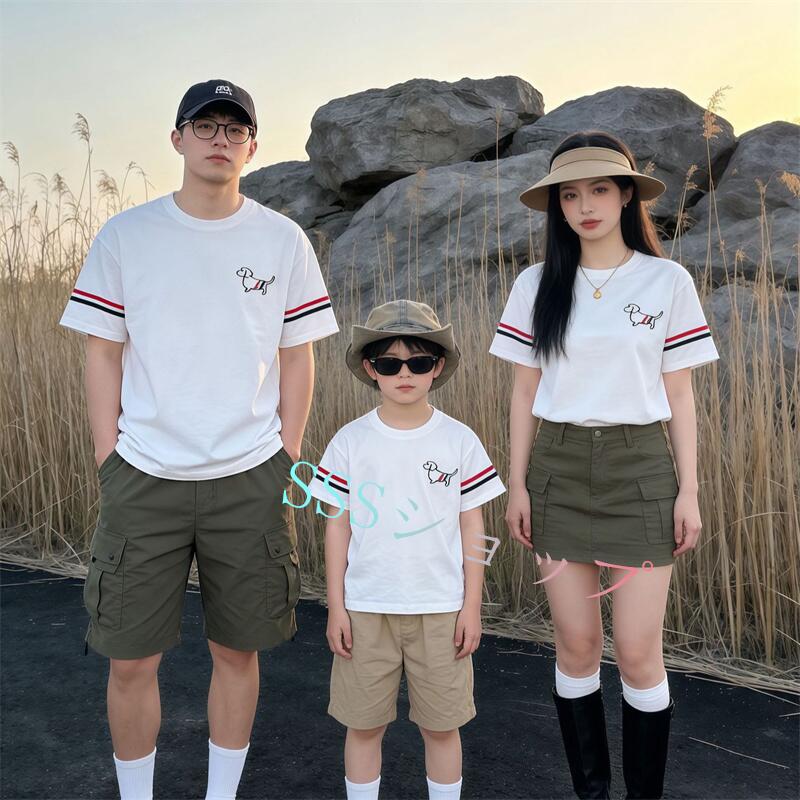 親子 ペアルック tシャツ 夏服 親子コーデ 赤ちゃん ロンパース 親子ペアtシャツ 半袖 コーデ 夏 tシャツ 家族 お揃い tシャツ ブランド 大人 子供 お揃い 3人 親子 おそろい プレゼント 男の子 可愛い 女の子 キッズ ママ パパ 母の日 父の日 こどもの日 運動会 おしゃれ