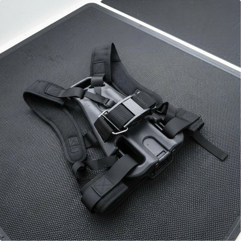 ダイビングシリンダーホルダー 人間工学設計 バックプレート 安定性 軽量 スクーバタンクホルダー パッド付きショルダーストラップ ウエストベルト 調整式ストラップ 高強度ナイロン素材 タンクキャリア ダイバー用 水中活動に適用