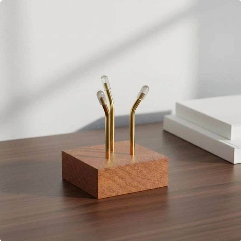 【高品質な素材】: 温かみのある天然木を使用した木製三脚台座は、どんなお部屋の雰囲気にも馴染みやすく、大切なコレクションを優しく支えます。【安定した展示】: 3本の金属製アームがクリスタルボールや原石をしっかりと保持する展示スタンドとして、大切な標本を安全かつ美しくディスプレイできます。【洗練されたデザイン】: シンプルでモダンな室内装飾に最適なデザインは、オフィスやリビングのデスク周りを上品に演出し、アイテムの魅力を最大限に引き出します。【多目的な用途】: 鉱物標本や天然石、クリスタルボールなど、様々なコレクションに対応するディスプレイ用品として、コレクターの方に幅広く愛用されています。【選べるバリエーション】: サイズやカラーが豊富に揃った飾り台なので、展示する石の大きさやインテリアの好みに合わせて最適なものをお選びいただけます。ご購入前のご案内 ● サイズについて：スタッフ間で測り方を統一していますが、実寸に1〜3cmの誤差がある場合がありますのでご了承ください。 ● 商品の色は、撮影時の光やモニターによって異なる場合がありますのでご注意ください。 ● 生地特性により匂いが感じられることがありますが、数日で気にならなくなります。 ● 他店舗と在庫を共有しているため、受注後に欠品となる場合があります。 ▼出荷前には全て検品を行っておりますが、万が一商品に不具合があった場合は、お問い合わせフォームよりご連絡くださいますようお願い申し上げます。営業日に対応いたしますのでご安心ください。【高品質な素材】: 温かみのある天然木を使用した木製三脚台座は、どんなお部屋の雰囲気にも馴染みやすく、大切なコレクションを優しく支えます。【安定した展示】: 3本の金属製アームがクリスタルボールや原石をしっかりと保持する展示スタンドとして、大切な標本を安全かつ美しくディスプレイできます。【洗練されたデザイン】: シンプルでモダンな室内装飾に最適なデザインは、オフィスやリビングのデスク周りを上品に演出し、アイテムの魅力を最大限に引き出します。【多目的な用途】: 鉱物標本や天然石、クリスタルボールなど、様々なコレクションに対応するディスプレイ用品として、コレクターの方に幅広く愛用されています。【選べるバリエーション】: サイズやカラーが豊富に揃った飾り台なので、展示する石の大きさやインテリアの好みに合わせて最適なものをお選びいただけます。