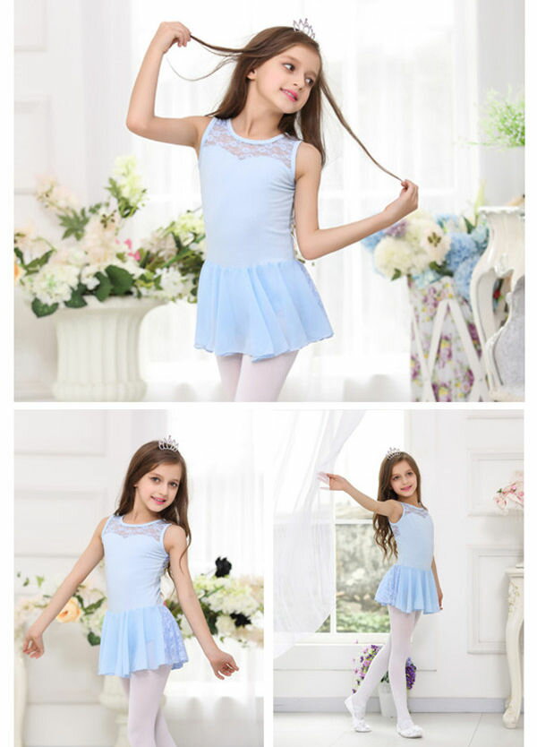 バレエ レオタード 子供 キッズ ジュニア スカート付き 可愛さ満載 バレエダンス 連体ダンス服 バレエレオタード 股下スナップ 女の子 練習着 演出 新体操 子供ダンス衣装 ワンピース ピンク ブルー 青 グリーン ブラック パープル 水色