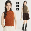 ニット ハイネック ノースリーブ プリーツニット トップス レディース 夏 秋 肩開き 肩だし インナー 韓国 カットソー きれいめ カジュアル おしゃれ セク...