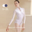 バレエ レオタード 大人 長袖 美ライン vネット シンプル 韓国風 大人用 衣装 無地 バレエ用品 ballet用品 練習着 演出用 かわいい 春 夏 秋 お...