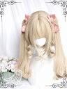 ウィッグ lolita レディース フルウィッグ 小顔効果抜群 短髪 ツインテール ロングウィッグ 原宿風 かつら 巻き毛 ぱっつん前髪 コスプレ ロリータ キュート パーティー ハロウィン COSPLAY コスチューム 仮装 変装 女装 イベント 文化祭 学園祭 演劇 舞台 dq048n1n1jc