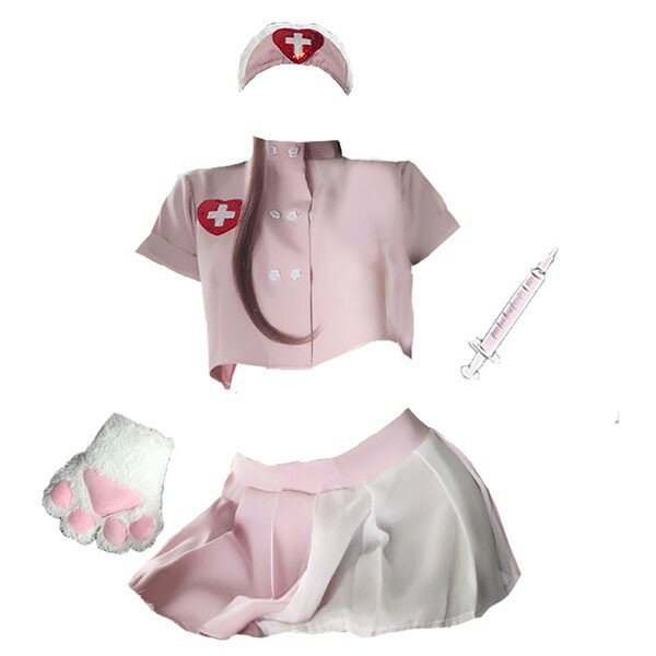 ハロウィン 仮装 大人 女性 ナース 制服 ミニスカ 医者ごっこ コスプレ 衣装 セクシー 病院服 ナース服 ピンク 看護師 誘惑 大人 コスチューム 可愛い ハロウィン クリスマス イベント 仮装 la252n1n1jc