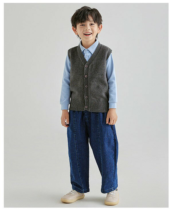 スクールベスト 無地 ニットベスト キッズ 小学生 通園 通学 子供 ジュニア 男の子ベスト 男女兼用 学校 春 秋 冬 袖なし スクールニット シンプル カジュアル グレー ネイビー ブラック 黒 ワインレッド 110cm 120cm 130cm 140cm 150cm 160cm 170cm dw211s1s1ze