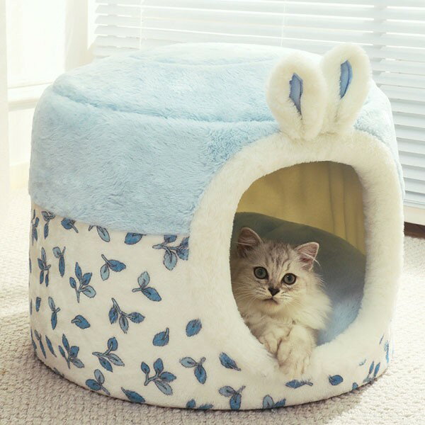 2way 猫ベッド 犬ベッド ペットベッド ネコ ウサギ ふわふわ あったか ペットクッション かわいい ペット用品 ハウス…