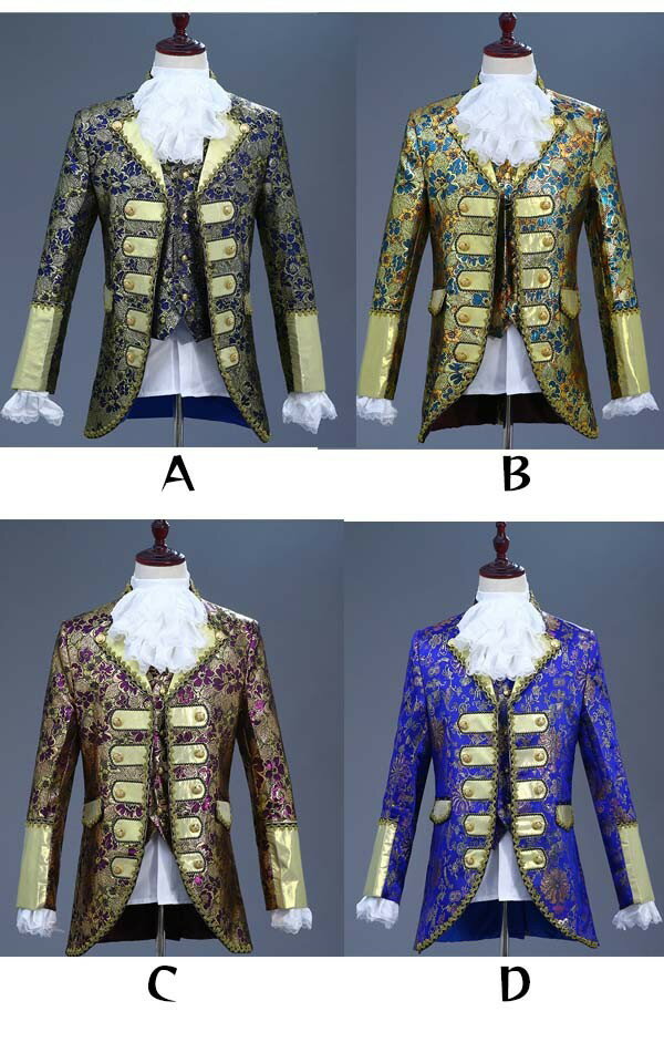 ゴシック 王子様 演出 大人 ステージ 衣装 男性 ブルー タキシード ヨーロッパスタイル イベント 仮装 演劇 ダンス ハロウィン 舞台 貴族服 ハロウィン 忘年会 メンズ コスプレ イギリス 豪華 パーティー コスチューム 文化祭 学園祭 XS S M L XL dt248t2t2jc