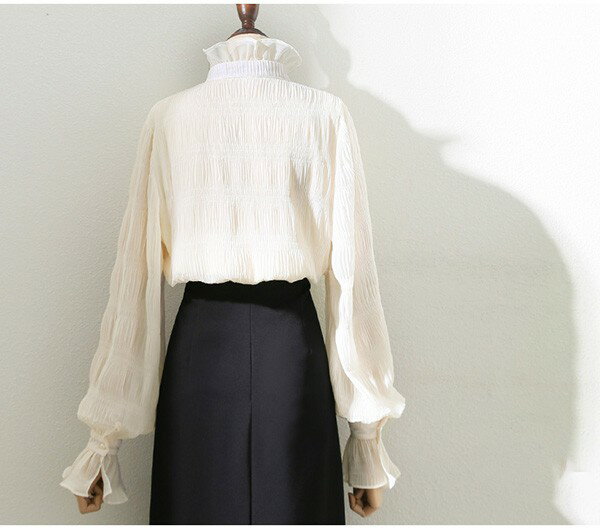 シャツ ブラウス 長袖 通勤 日常 おしゃれ リボン 可愛い 事務服 就活 就職活動 リクルート 面接 トップス 会社 仕事着 フォーマル スーツ インナー オフィス ei254t2t2jc