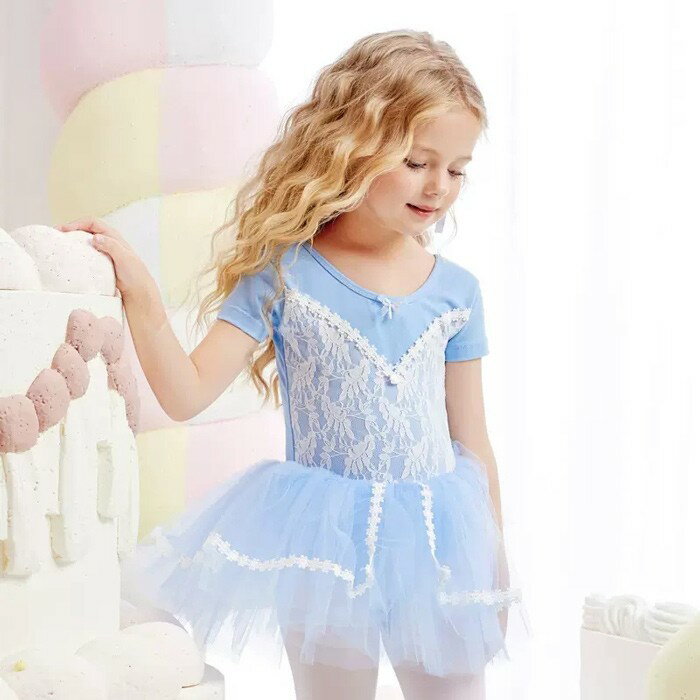 バレエ レオタード 子供 キッズ バレエ 可愛さ満載 バレエダンス 連体ダンス服 バレエ レオタード 股下スナップ 女の子 子供 ジュニア 練習着 演出用 子供ダンス衣装 ワンピースbe032x0x0jc