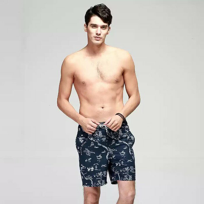 水着 メンズ サーフパンツ 速乾 ショートパンツ 短パン 水陸両用 ビーチパンツ 大きいサイズ 海パン スイムパンツ リゾート 海 プール 行楽 レジャー 旅行 サーフィン ネイビー S/M/L/LL/3L/4L mg013x0x0lc