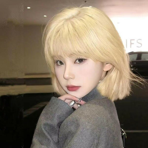ウィッグ フルウィッグ ショート レディース ハロウィン ふんわり前髪 切りっぱなしボブ ボブヘアー ナチュラル 原宿風 かつら コスプレ 可愛い 仮装 大人用 普段使い イベント 女装 発表会 文化祭 学園祭 学芸会 舞台 変装 dp170x1x1jc