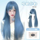 ウィッグ フルウィッグ ロングストレート 女性 レディース ゆめかわ ロリータ ハロウィン ふんわり 前髪あり かつら コスプレ 可愛い 耐熱ウィッグ コスチューム 仮装 大人用 グラデーション 文化祭 イベント 学園祭 女装 発表会 学芸会 舞台 演劇 変装 小道具 dp189x1x1jc