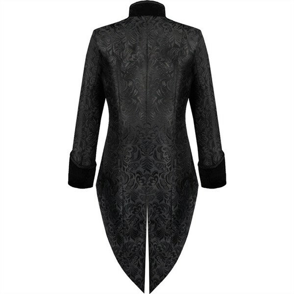 メンズ ジャケット アウター ベルベット 大きいサイズ 燕尾服 タキシード 王子様 ステージ衣装 舞台 演出 貴族 コスプレ 衣装 オペラ用衣装 男性 大人 忘年会 イベント 発表会 演奏会 司会者 かっこいい ハロウィン 文化祭 学園祭 黒 d9090z7z7jc