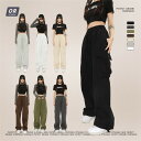 カーゴパンツ ベイカーパンツ レディース ゆったり デニム ストレート ルーズ ズボン ボトムス メンズライク おしゃれ かわいい シンプル 無地 楽 動きやすい 女性用 薄手 10分丈 ハイウエスト 春 秋 流行 トレンド 作業着風 アメカジ ストリート ナチュラル