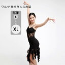 ラテンダンス ドレス 社交ダンス衣装 ダンスドレス セクシー ラテン チャチャチャ タンゴ パッド付き フリンジ ダンス服 ダンスウエア ワンピース 練習着 演...