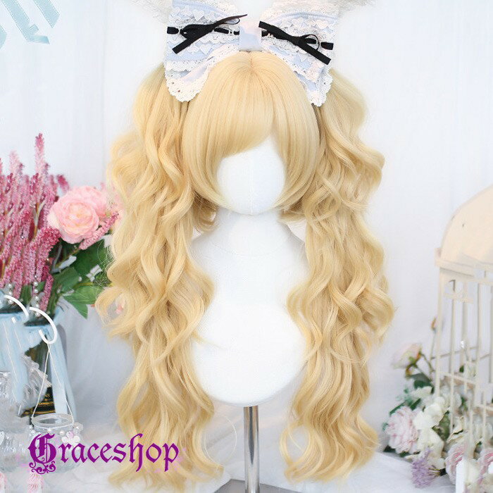 フルウィッグ かつら 巻き毛 金髪 女性 前髪あり 原宿 可愛い キュート ウイッグ wig コスプレ 耐熱ウィッグ 小顔効果抜群 コスチューム ロリータ 文化祭 学園祭 イベント ハロウィン レトロ風 変装 仮装 女装 ゴールド na016zbzbsa