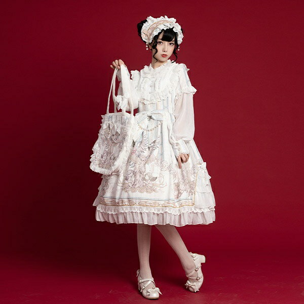 Amazon.co.jp: [Lady Lazy] [レディレイジー] 白 ロリータ 長袖