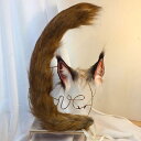 コスプレ道具 猫 尻尾 耳 手作り もこもこ 文化祭 学園祭 パーティー COSPLAY コスチューム アクセサリー ハロウィン cosplay用 耳追加可 dd102zozozo