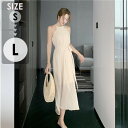 夏ワンピース ロングワンピースおしゃれ ベージュファッション 夏服 カジュアル 体型カバー ゆったりハワイ 旅行 沖縄 旅行用 大人 20代 30代 40代 可愛い S M L