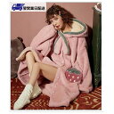 【翌営業日発送】3XL ピンク ルームウェア 寝巻き 寝間着 ワンピース かわいい 暖かい パジャマ 着心地よい レディース ゆったり 気持ちいい 癒し感 長袖...