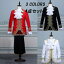 【サイズ有XS/S/M/L/XL】4点セット 3カラー 演出服 ステージ衣装 メンズ 王子様 貴公子 大人 司会者 演劇 演奏会 メンズ スーツ 公爵 ジャケット 舞台 ステージ カラオケ 男性 舞台 中世 貴族/代引不可