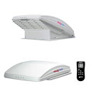 DC12V天井換気扇 マックスファン 【リモコン付き ホワイト】CC-0174-ATW | ルーフベント ルーフファン ベントカバー キャンピングカー パーツ ベンチレーター 排熱 給気口 車中泊 空調 部品 換気扇 換気 ルーフ 天井 ファン 資材 キッチンカー