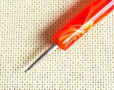 エンボスペン 小(1mm ＆ 2mm) エンボスステンシル用ツール ステンシルマスク ステンシルテンプレート グレイスワーク　楽天　マスク　在庫あり