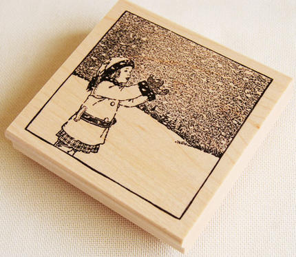 ラバースタンプ Girl Catching S...の紹介画像3