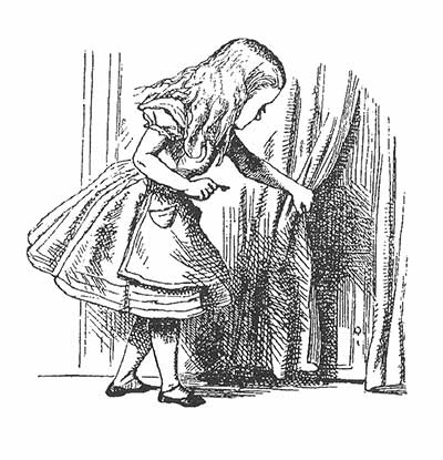 ラバースタンプ 不思議の国のアリス Little Golden Key 【クリング】 ラバースタンプ 輸入スタンプ アートスタンプ