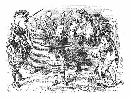 ラバースタンプ 不思議の国のアリス Alice and the Plum Cake 【クリング】 ラバースタンプ 輸入スタン..