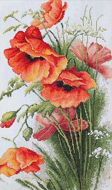 Luca-S のクロスステッチ刺繍キットです。 刺繍糸は Anchor、刺繍布は Zweigart を使用しています。 ■ステッチ部分のサイズ：32.5 × 20 センチ ■キット内容 ・刺繍糸（Anchor） ・刺繍布：無地（Zweigart） 　アイーダ（白）、18カウント（1センチに7目） ・針 ・英文の説明書（簡単な日本語訳をお付けします） ■メーカー：ルーカス（モルドバ）　