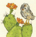 NXXeb` hJLbg fBVY Dimensions Prickly Owl 14ct T{e tNE NXXeb`Lbg イ hJ