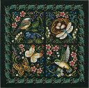メール便送料無料 クロスステッチ 刺繍キット ディメンションズ Dimensions Finery of Nature 14ct 小鳥 蝶 花 クロスステッチキット ししゅう 刺繍