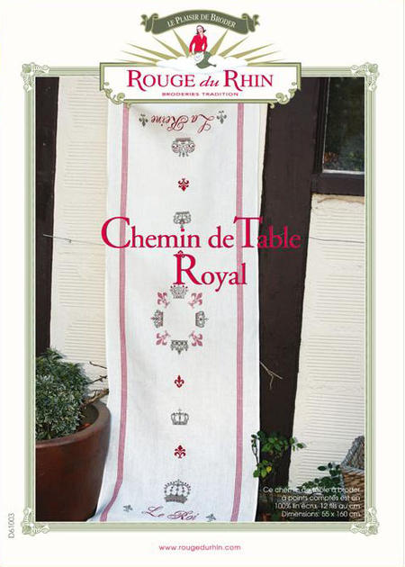 ƥå ɽް Rouge Du Rhin Chemin de Table Royalơ֥ʡ  롼 ...