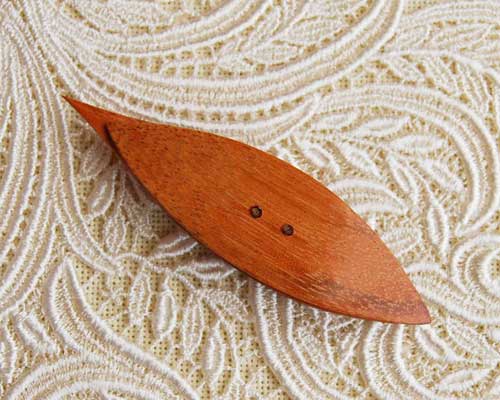 タティング シャトル レッドウッド ロングピック 木製 天然素材 輸入品 2