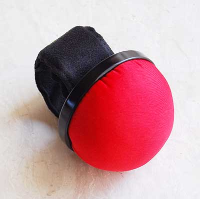フランス　BOHIN　ピンクッション　スラップブレスレットレッド　　手芸